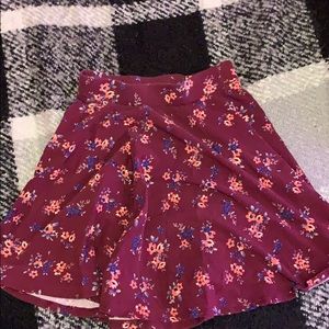 Floral skirt